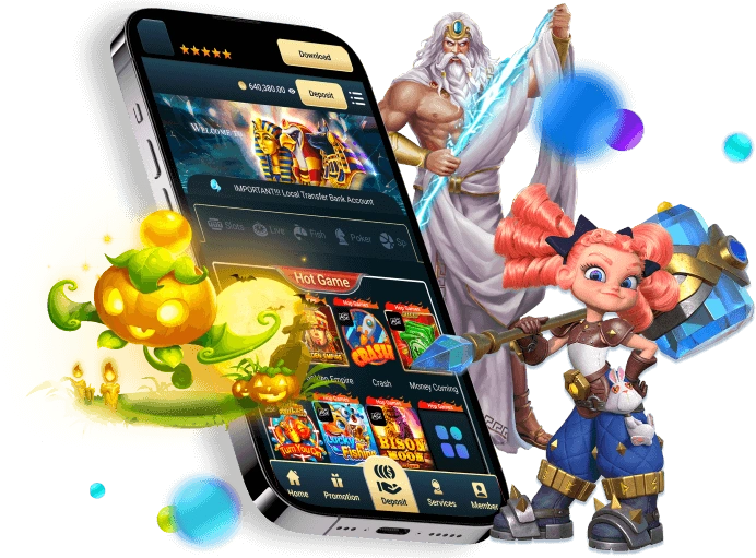 Người chơi tập trung vào màn hình máy đánh bạc 555win55