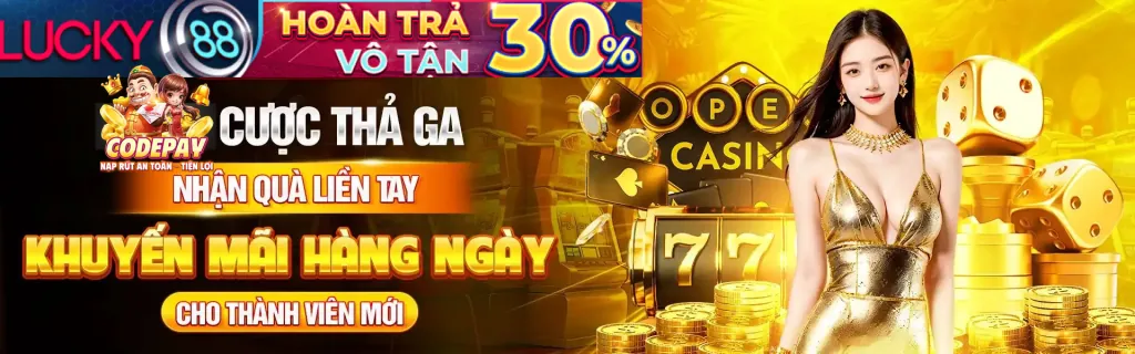 Chào Mừng Tân Thủ – Thưởng 100% Lần Nạp Đầu
